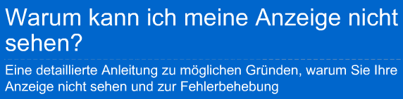 Warum kann ich meine Anzeige nicht sehen? Anleitung zur Fehlerbehebung