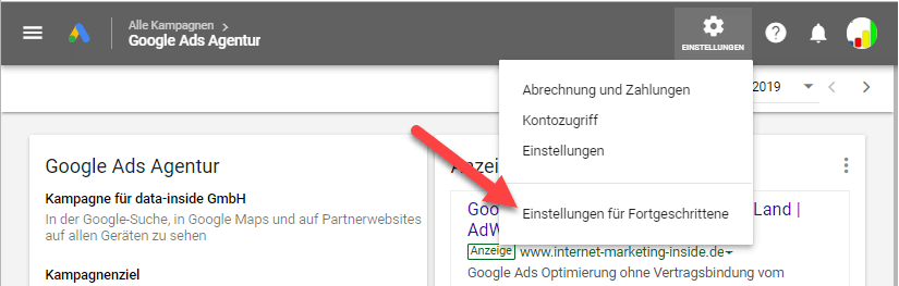 AdWords Expres mit Smarten Kampagnen in richtiges Google Ads umwandeln