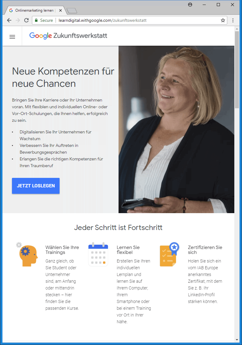 Google Zukunfswerkstatt